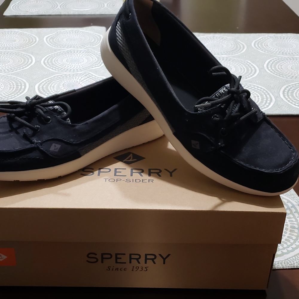 Sperry's Rio Point Black Size 9.5